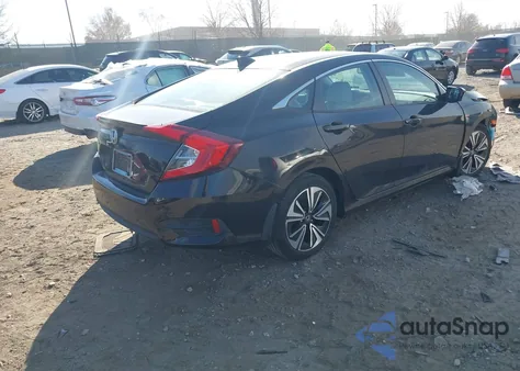 2017 Honda Civic Ex-L из США, поврежденный, VIN 2HGFC1F74HH632777